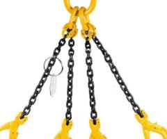 Sistem de ridicare din lant cu 2 brate cu carlige cu autoblocare - 4/4